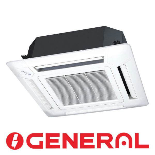 Инверторный кассетный внутренний блок мультизональной VRF системы General AUXB07GALH UTG-UFGC-W со склада в Санкт-Петербурге для площади до 22 м2. Бесплатная доставка. Звоните!